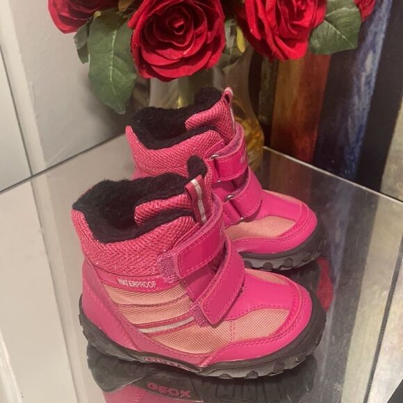 GEOX Girls' Gulp 1 Waterproof Boots - Picture 3 of 7